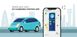 EV charging station app Development : Be an early bird in the electric-vehicle charging network by building power app for your foundation