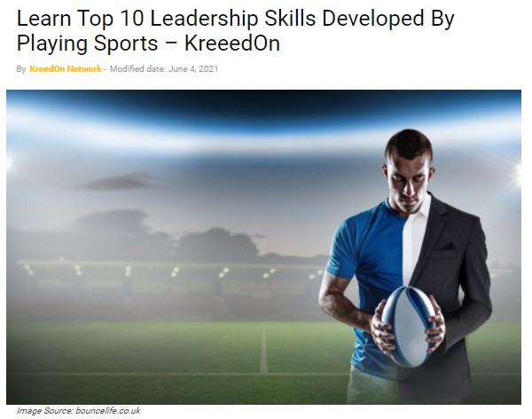 Learn Top 10 Leadership Skills Developed By Playing Sports – KreeedOn