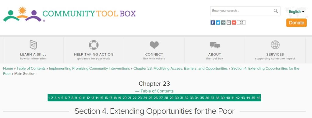 Chapter 23 Section 4. Extending Opportunities for the Poor