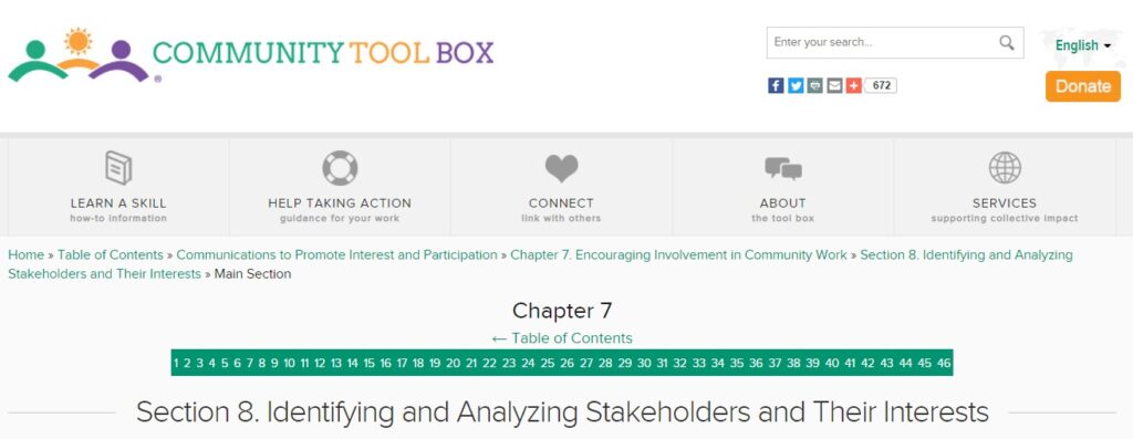 Chapter 7 Section 8. Identifying and Analyzing Stakeholders and Their Interests