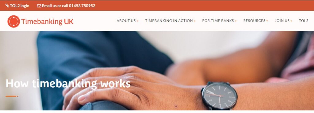 How timebanking works, by TB UK, 2021-0905
