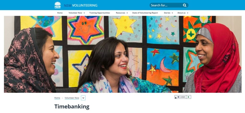 timebanking, by volunteering.nsw.gov.au, 2021-0903